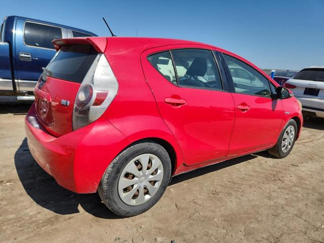 JTDKDTB3XC1007266 - 2012 TOYOTA PRIUS C RED photo 3