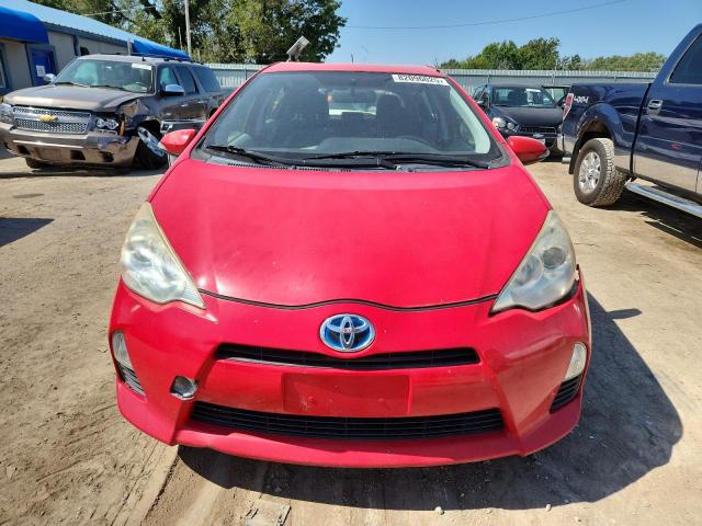 JTDKDTB3XC1007266 - 2012 TOYOTA PRIUS C RED photo 5