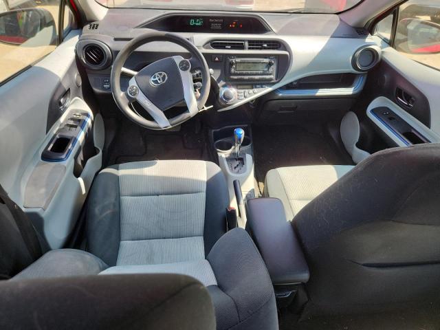 JTDKDTB3XC1007266 - 2012 TOYOTA PRIUS C RED photo 8