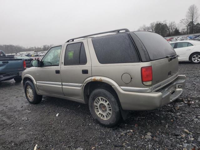 1GKDT13W3X2521277 - 1999 GMC JIMMY GRAY photo 2