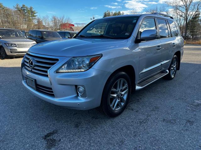 JTJHY7AXXD4091614 - 2013 LEXUS LX 570 SILVER photo 2