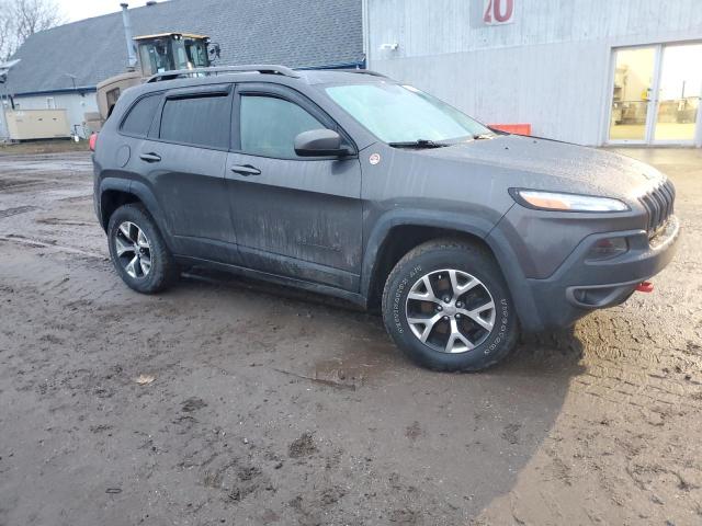 1C4PJMBS2GW149857 - 2016 JEEP CHEROKEE TRAILHAWK GRAY photo 4