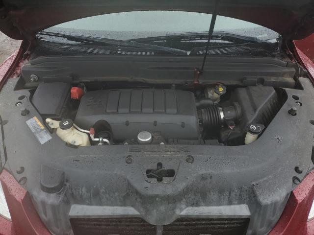 5GAKVCED6BJ281565 - 2011 BUICK ENCLAVE CXL MAROON photo 12