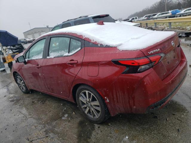 3N1CN8EV5LL806833 - 2020 NISSAN VERSA SV RED photo 2