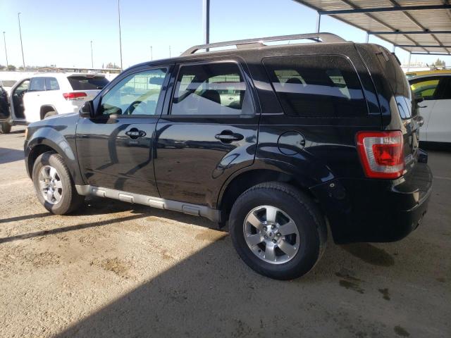 1FMCU0EG7CKB67760 - 2012 FORD ESCAPE LIMITED BLACK photo 2