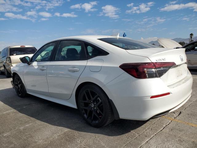 2HGFE2F5XSH586121 - 2025 HONDA CIVIC SPORT WHITE photo 2