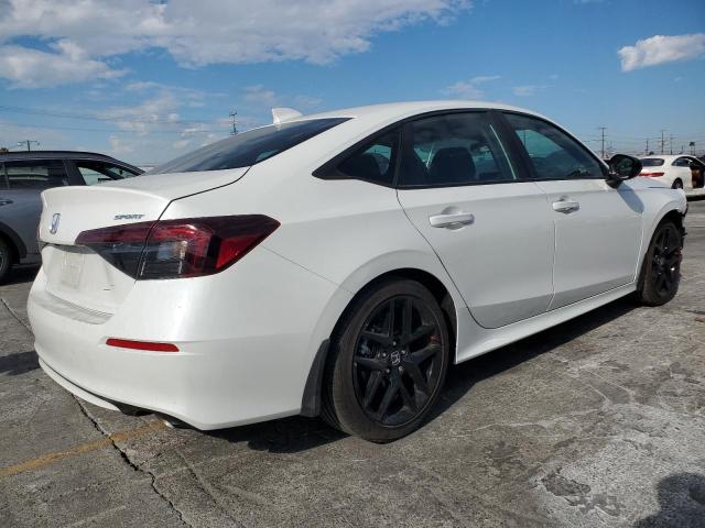 2HGFE2F5XSH586121 - 2025 HONDA CIVIC SPORT WHITE photo 3