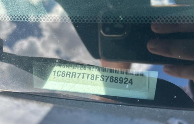 1C6RR7TT8FS768924 - 2015 RAM 1500 SLT WHITE photo 10