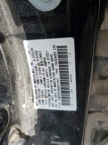 1HGCR2F86DA213421 - 2013 HONDA ACCORD EXL BLUE photo 12