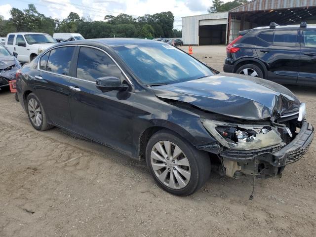 1HGCR2F86DA213421 - 2013 HONDA ACCORD EXL BLUE photo 4