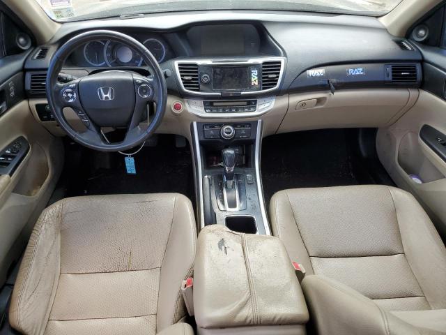 1HGCR2F86DA213421 - 2013 HONDA ACCORD EXL BLUE photo 8