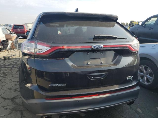 2FMPK3J90HBB56911 - 2017 FORD EDGE SEL BLACK photo 6