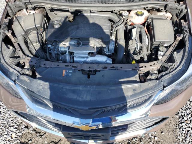 1G1BE5SM4K7125318 - 2019 CHEVROLET CRUZE LT Շագանակագույն լուսանկար 11