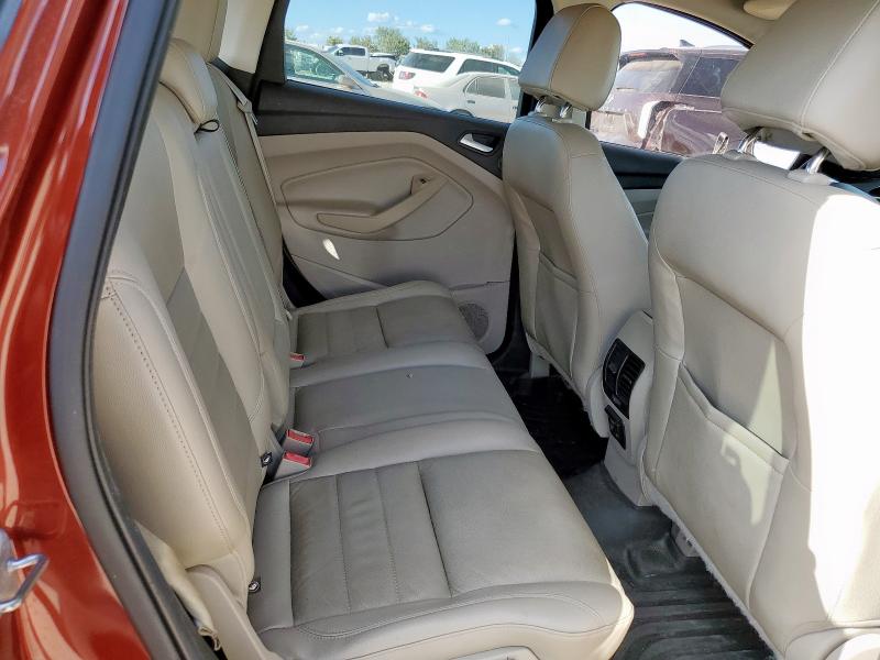 1FMCU0JX9EUE11390 - 2014 FORD ESCAPE TITANIUM BURGUNDY photo 11