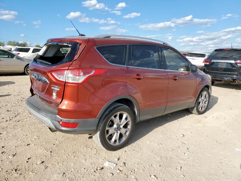 1FMCU0JX9EUE11390 - 2014 FORD ESCAPE TITANIUM BURGUNDY photo 3