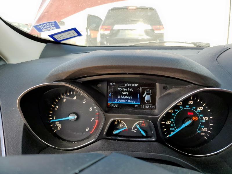 1FMCU0JX9EUE11390 - 2014 FORD ESCAPE TITANIUM BURGUNDY photo 9