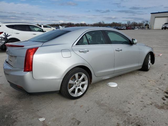 1G6AB5RA4E0150680 - 2014 CADILLAC ATS LUXURY SILVER photo 3