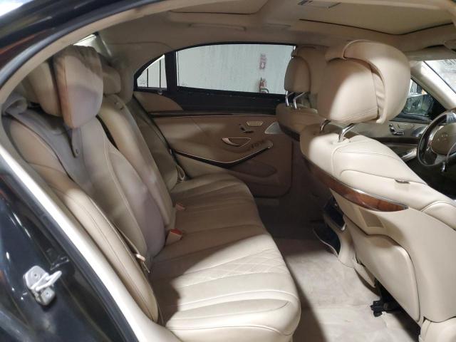 WDDUG8FB6FA074925 - 2015 MERCEDES-BENZ S 550 4MATIC BLACK photo 10