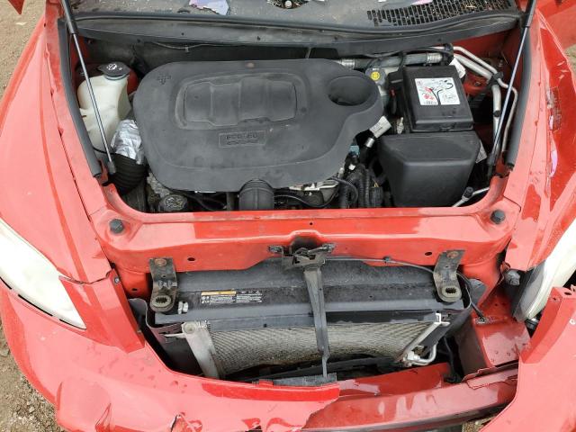 3GNBACFU5BS580415 - 2011 CHEVROLET HHR LT RED photo 11