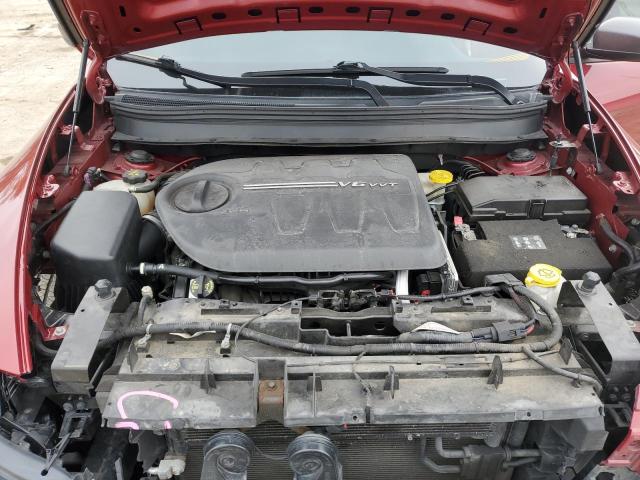 1C4PJMBS9FW634060 - 2015 JEEP CHEROKEE TRAILHAWK MAROON photo 12