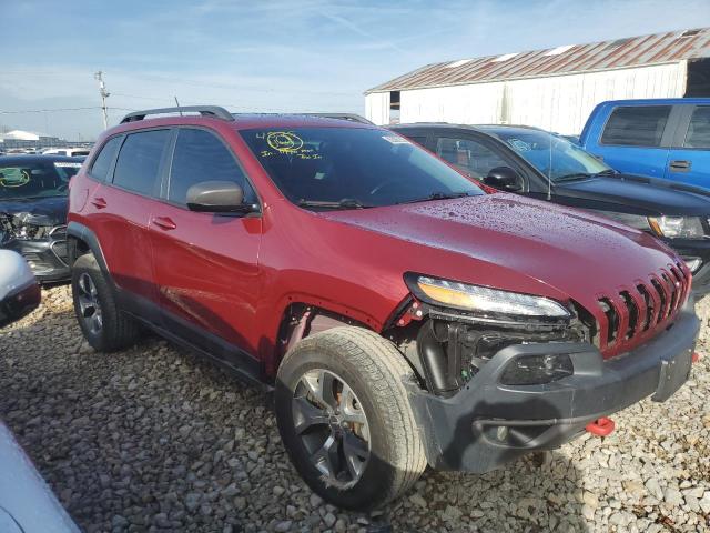 1C4PJMBS9FW634060 - 2015 JEEP CHEROKEE TRAILHAWK MAROON photo 4