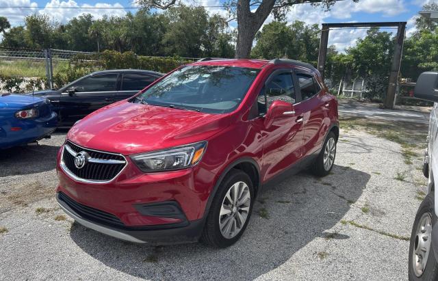 KL4CJASB4KB741171 - 2019 BUICK ENCORE PREFERRED Қызыл фото 2