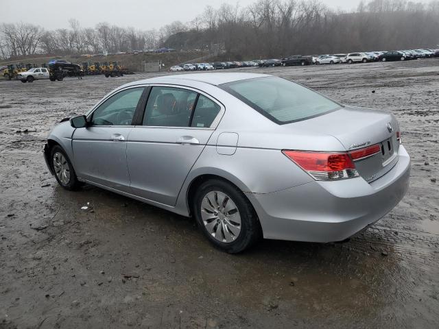 1HGCP2F38CA172170 - 2012 HONDA ACCORD LX SILVER photo 2