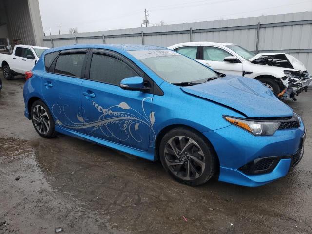 JTNKARJE5JJ566294 - 2018 TOYOTA COROLLA IM BLUE photo 4