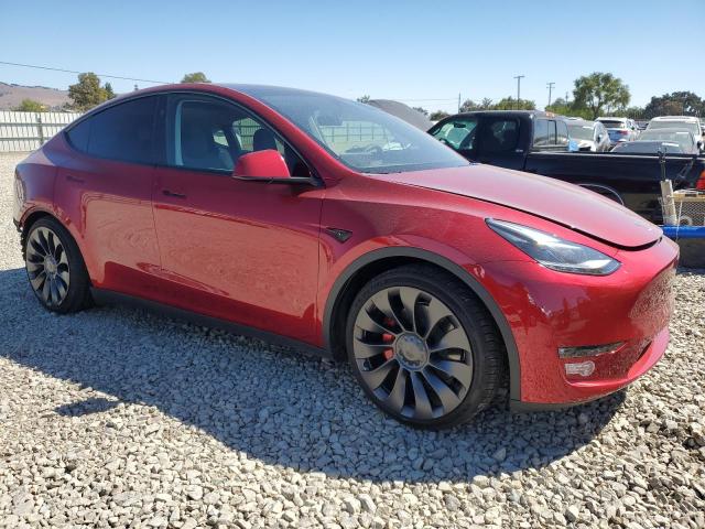 7SAYGDEF6RF034836 - 2024 TESLA MODEL Y Rot Foto 4