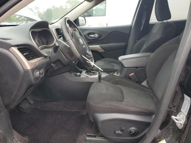 1C4PJMCS2HD219997 - 2017 JEEP CHEROKEE LATITUDE أسود صورة 7