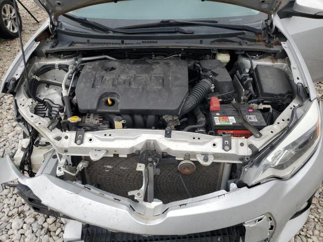 2T1BURHE3GC494503 - 2016 TOYOTA COROLLA L SILVER photo 11