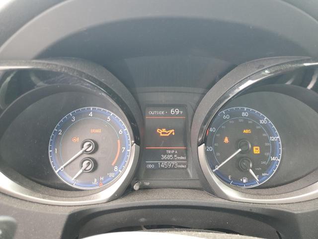 2T1BURHE3GC494503 - 2016 TOYOTA COROLLA L SILVER photo 9