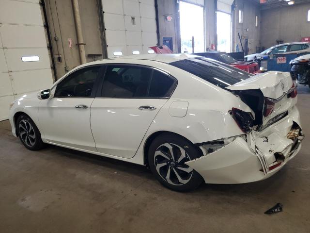 1HGCR2F99HA238442 - 2017 HONDA ACCORD EXL WHITE photo 2