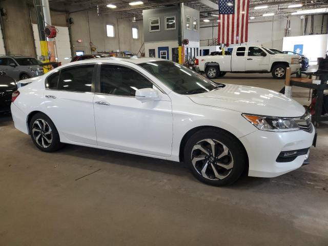 1HGCR2F99HA238442 - 2017 HONDA ACCORD EXL WHITE photo 4