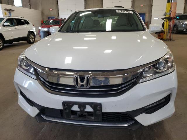 1HGCR2F99HA238442 - 2017 HONDA ACCORD EXL WHITE photo 5