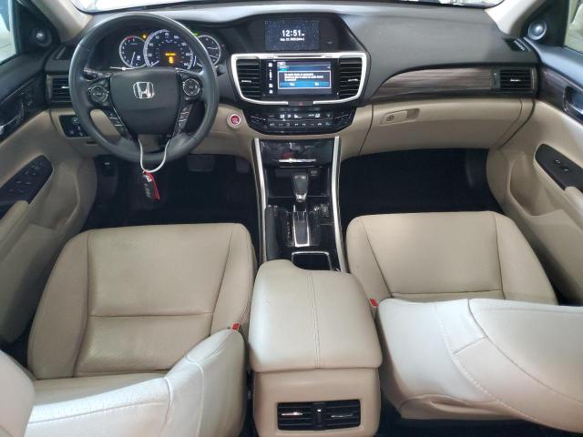 1HGCR2F99HA238442 - 2017 HONDA ACCORD EXL WHITE photo 8