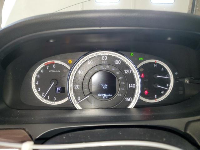 1HGCR2F99HA238442 - 2017 HONDA ACCORD EXL WHITE photo 9