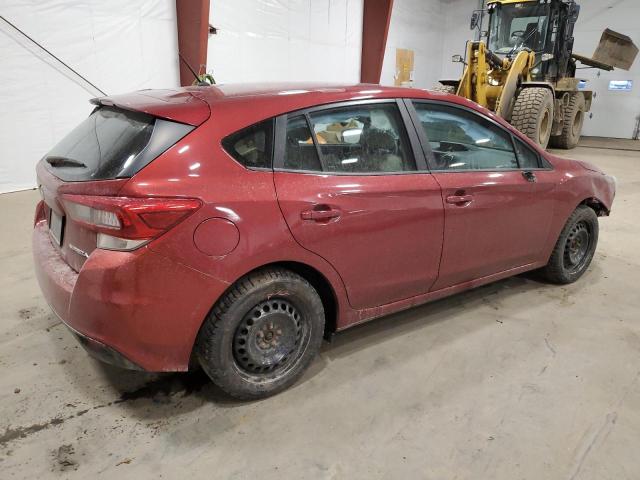 4S3GTAA63L1728375 - 2020 SUBARU IMPREZA RED photo 3