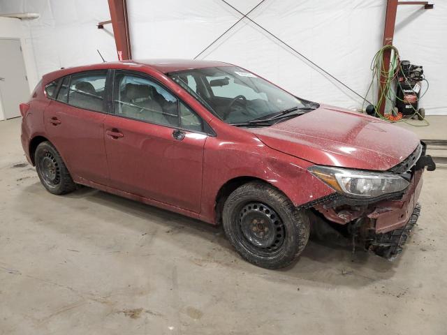 4S3GTAA63L1728375 - 2020 SUBARU IMPREZA RED photo 4