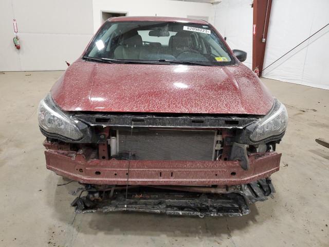 4S3GTAA63L1728375 - 2020 SUBARU IMPREZA RED photo 5