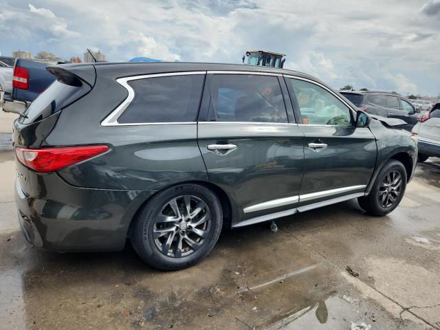 5N1AL0MN6EC501249 - 2014 INFINITI QX60 GREEN photo 3