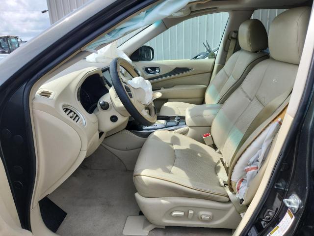 5N1AL0MN6EC501249 - 2014 INFINITI QX60 GREEN photo 7