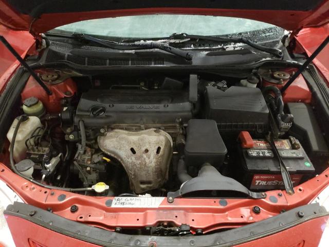 4T4BE46K19R133545 - 2009 TOYOTA CAMRY BASE RED photo 11