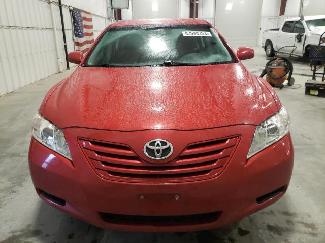 4T4BE46K19R133545 - 2009 TOYOTA CAMRY BASE RED photo 5