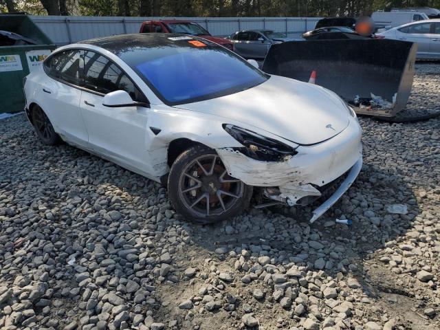 5YJ3E1EA2MF989870 - 2021 TESLA MODEL 3 Սպիտակ լուսանկար 4