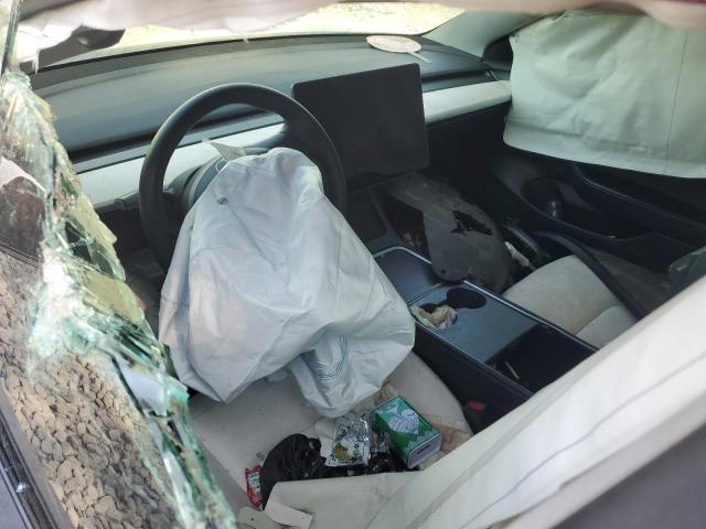 5YJ3E1EA2MF989870 - 2021 TESLA MODEL 3 Սպիտակ լուսանկար 8