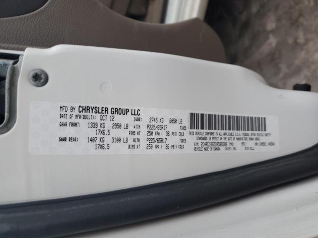 2C4RC1BG5DR588388 - 2013 CHRYSLER TOWN & COU TOURING 白色 照片 13