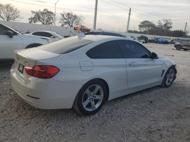 WBA3N3C59EF711091 - 2014 BMW 428 I WHITE photo 3