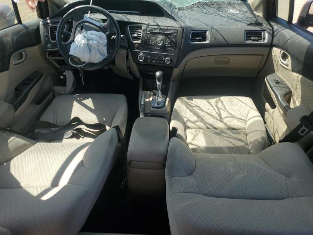 19XFB2F57EE070631 - 2014 HONDA CIVIC LX BURGUNDY photo 8