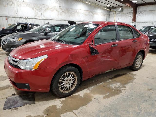 1FAHP3FN3AW201317 - 2010 FORD FOCUS SE RED photo 1